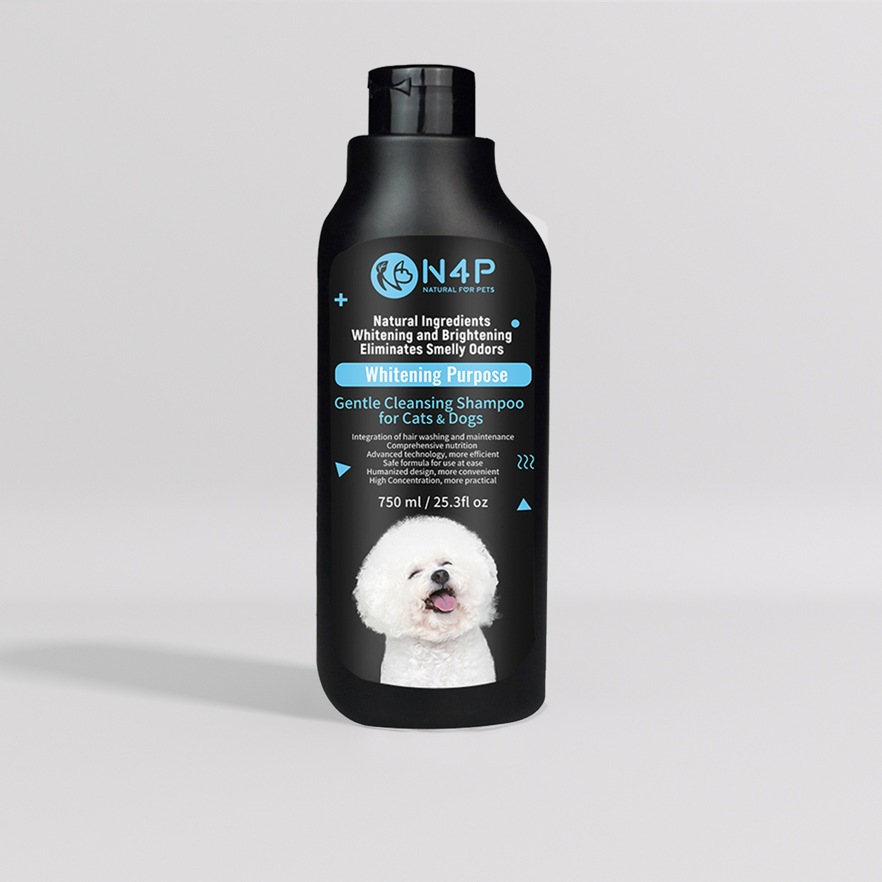 Pets Shampoo Whitening Purpose 750ml for Cats & Dogs