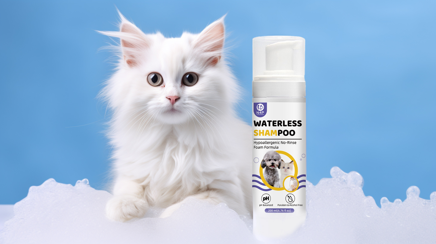 Revitalize Your Pet’s Cleanliness with N4P Pet Waterless Shampoo!